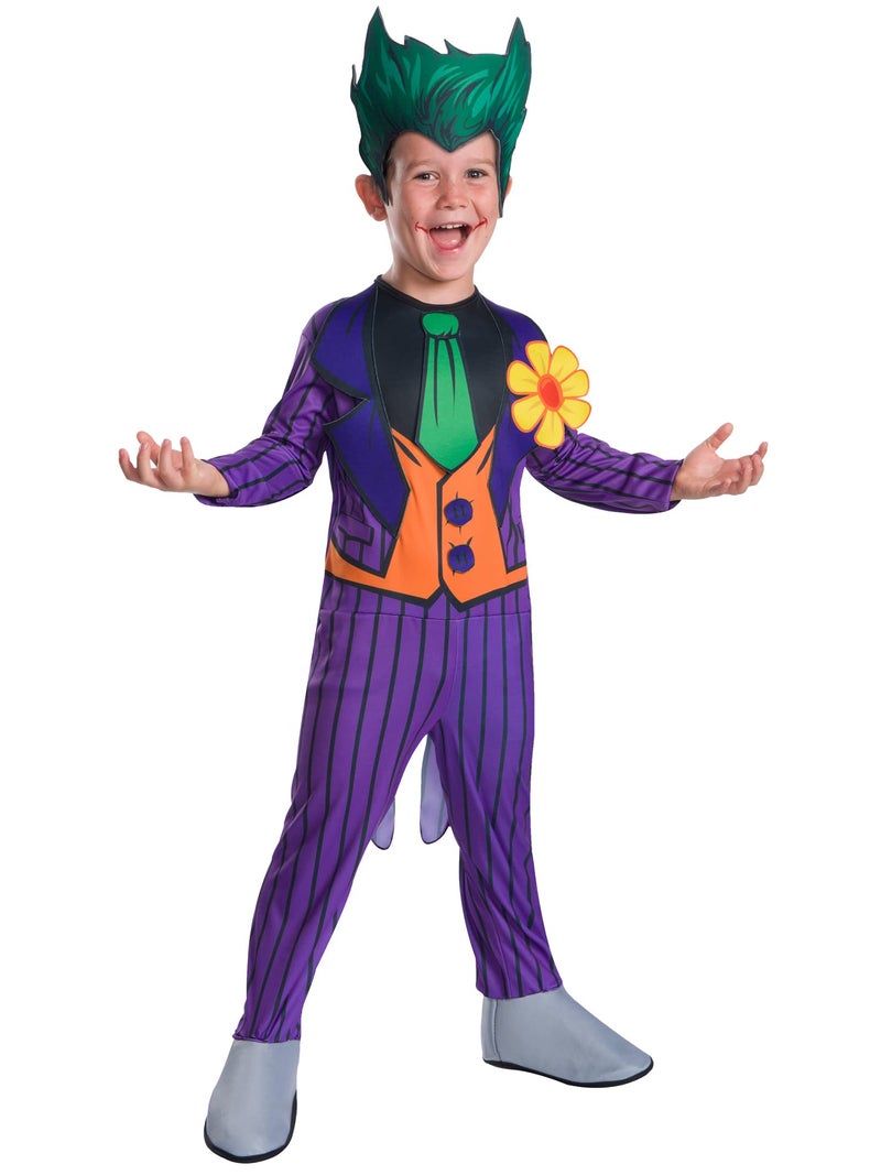 Rubies DC Comics Villains: The Joker Costume for Kids by Rubies, Boy's Small - Image 1